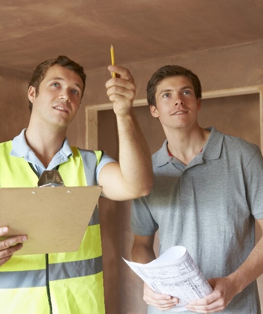 Property inspectors workers image